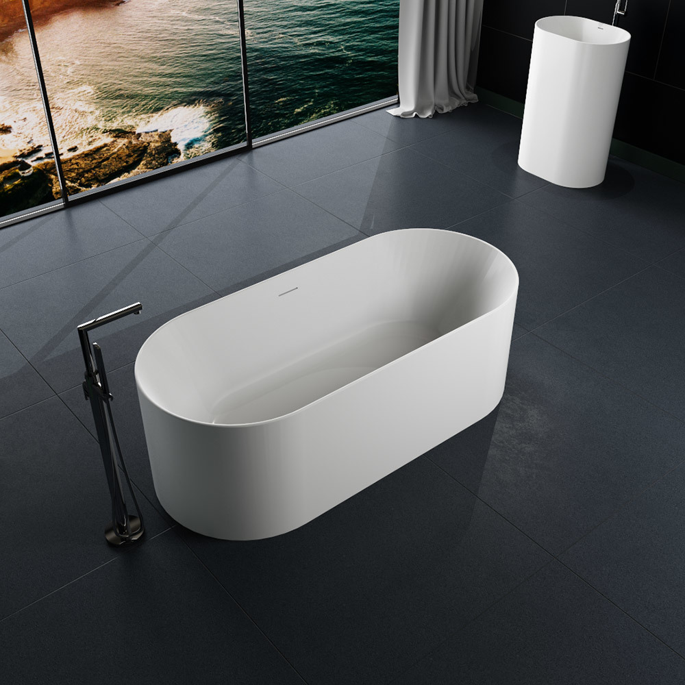 ELLISSE Solid surface bathtub