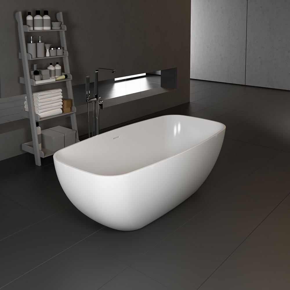 BORA Solid surface bathtub