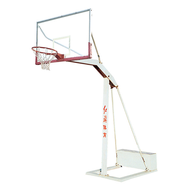 HQ-1012 Stationary Single Arm Basketball Stand
