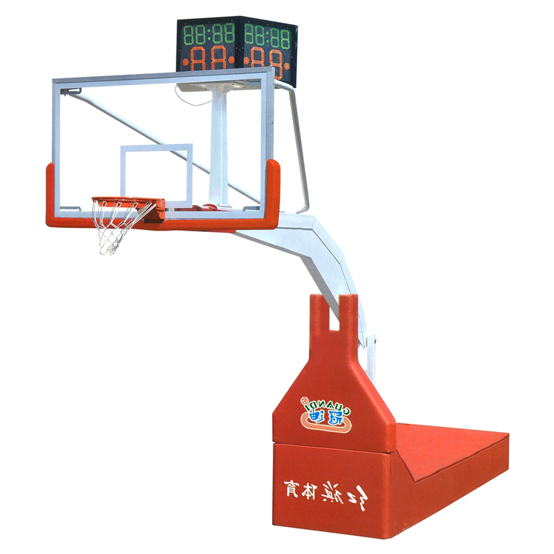 HQ-1001A  比賽用電動液壓籃球架 