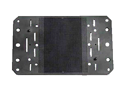 Electronic sintered graphite mold