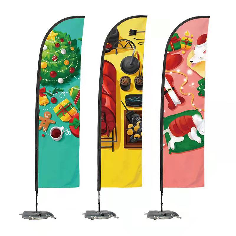 Telescopic flag pole in china