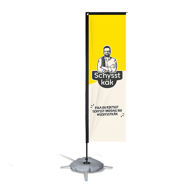 Telescopic flag pole