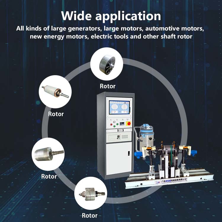 YYQ-500DW (Drilling) intelligent positioning rotor dynamic balance detection and correction all-in-one machine
