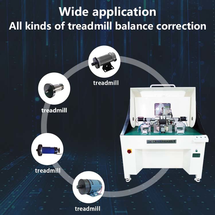 ZQD-16DW(double drilling correction) treadmill special dynamic balancing machine