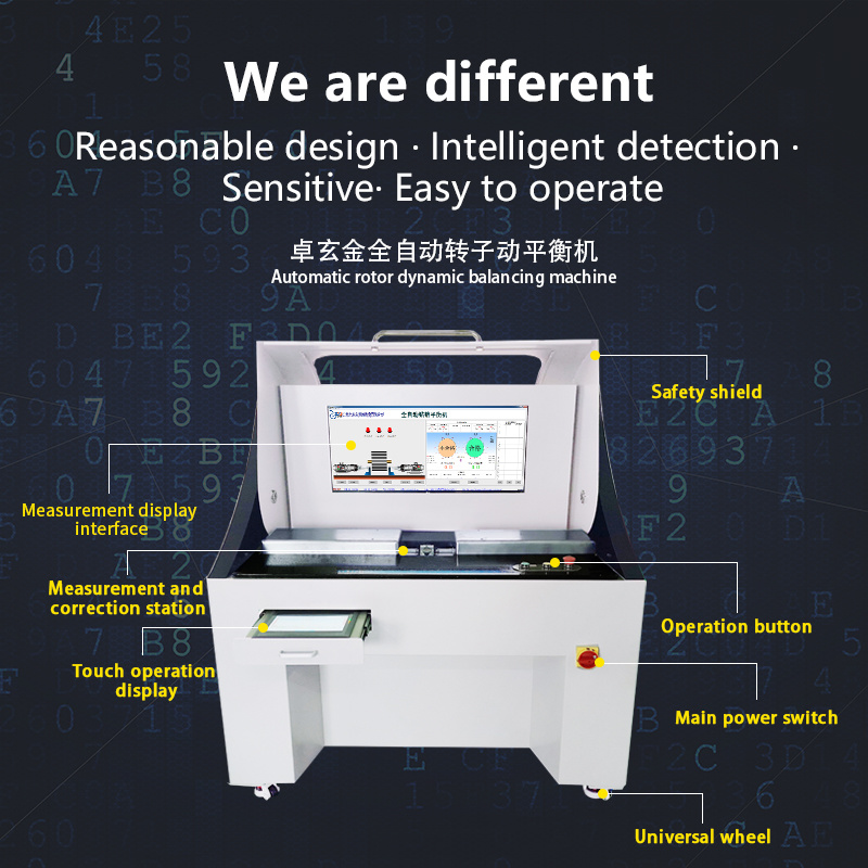 ZXJ-1A-R automatic drilling type dynamic balancing machine