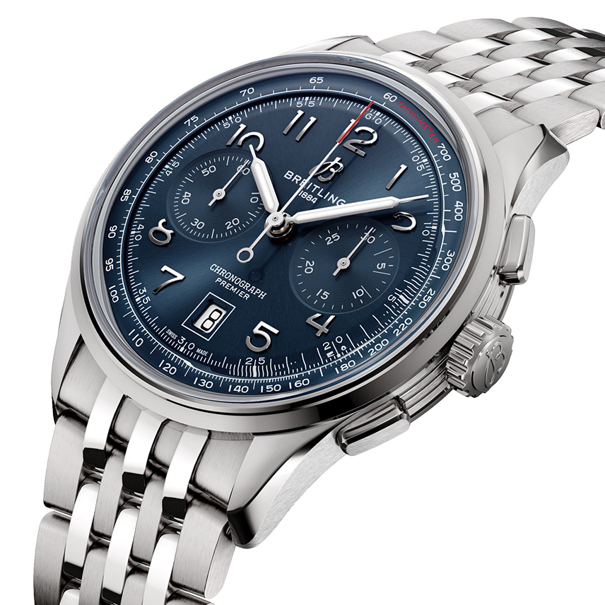 百年靈璞雅B01計(jì)時(shí)腕表42（PREMIER B01 CHRONOGRAPH 42） 型號(hào)：AB0145171C1A1