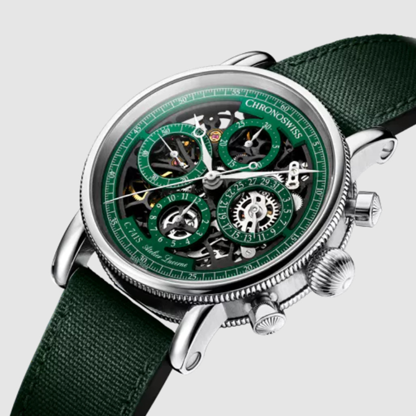 瑞寶-OPUS CHRONOGRAPH TITANIUM 型號(hào)：CH-7543T.1S-DGR