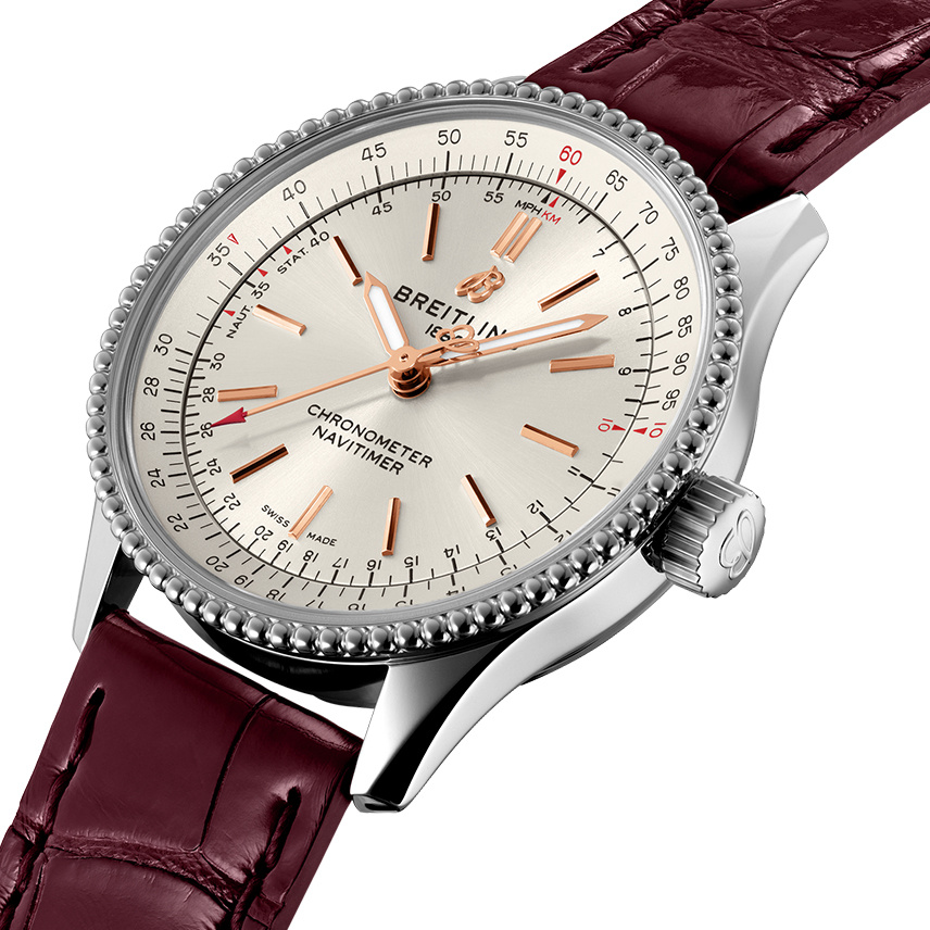 百年靈航空計時自動機械腕表35（NAVITIMER AUTOMATIC 35） 型號：A17395F41G1P1