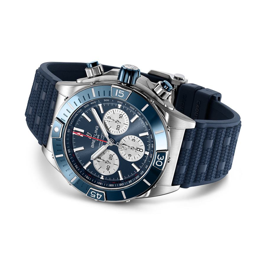 百年靈超級機械計時B01腕表44（SUPER CHRONOMAT B01 44） 型號：AB0136161C1S1