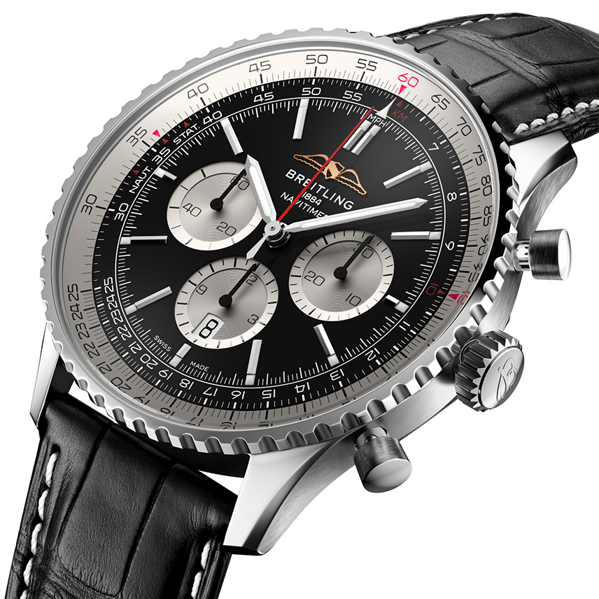百年靈航空計(jì)時(shí)B01計(jì)時(shí)腕表46（NAVITIMER B01 CHRONOGRAPH 46） 型號(hào)：AB0137211B1P1