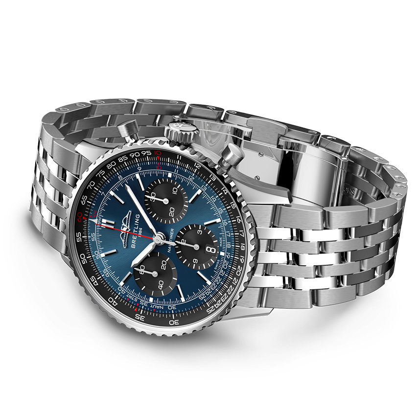 百年靈航空計(jì)時(shí)B01計(jì)時(shí)腕表41（NAVITIMER B01 CHRONOGRAPH 41） 型號(hào)：AB0139241C1A1