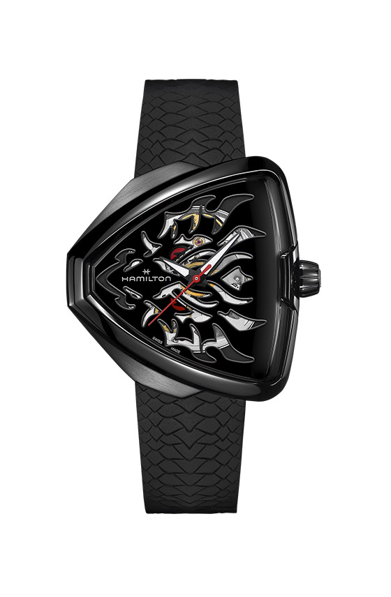漢米爾頓探險(xiǎn)系列 ELVIS80 SKELETON AUTO 型號(hào)：H24535332