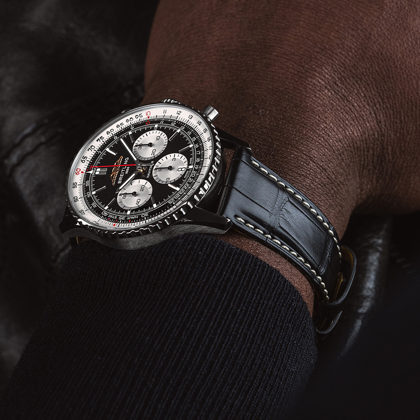 百年靈航空計(jì)時(shí)B01計(jì)時(shí)腕表46（NAVITIMER B01 CHRONOGRAPH 46） 型號(hào)：AB0137211B1P1