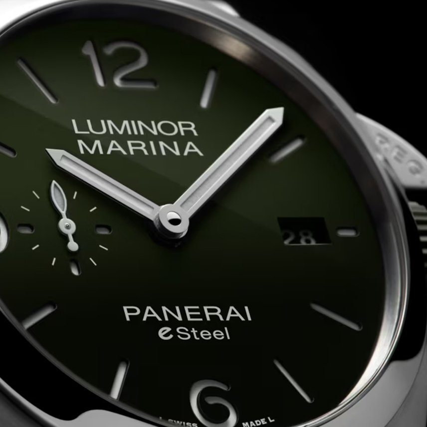 沛納海Luminor廬米諾Marina Verde Smeraldo腕表 型號(hào)：PAM01356