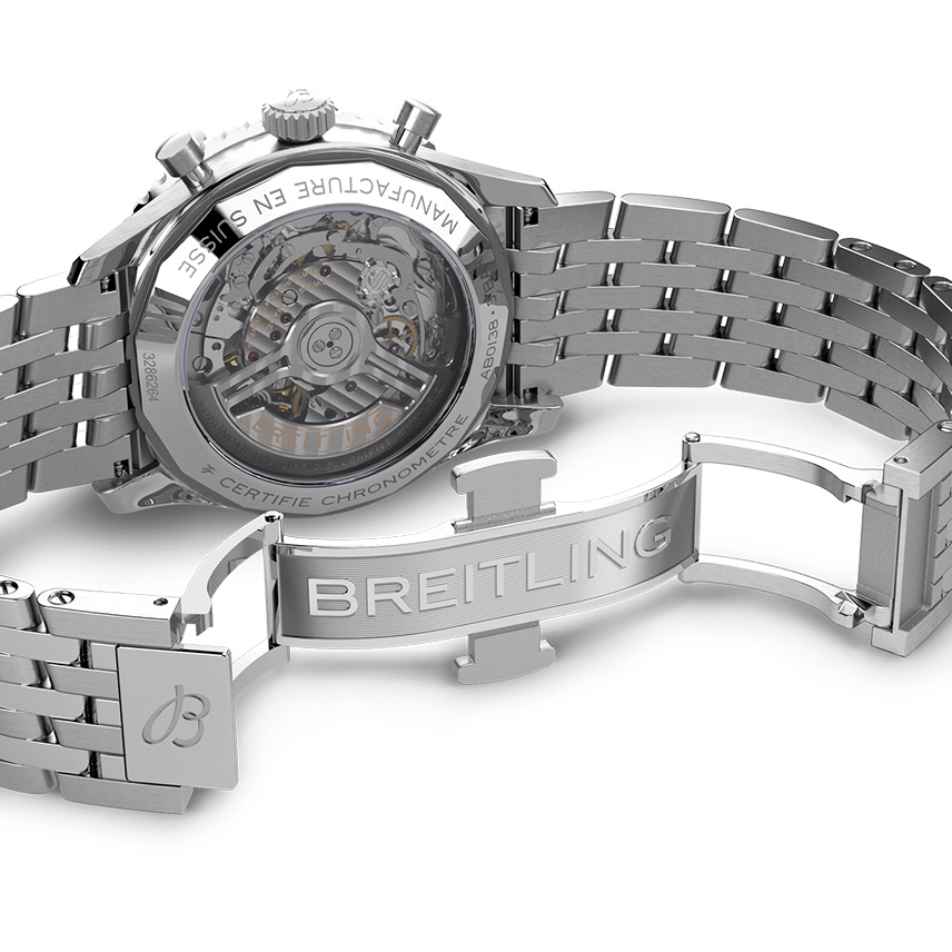 百年靈航空計(jì)時(shí)B01計(jì)時(shí)腕表43（NAVITIMER B01 CHRONOGRAPH 43） 型號(hào)：AB0138211B1A1