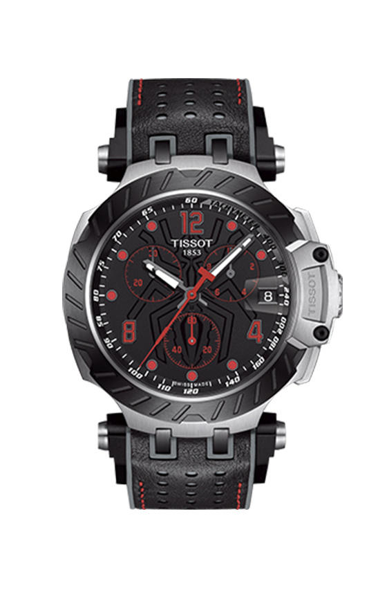 Tissot 天梭竞速系列橡胶带石英男表2020MotoGP特别款 型号：T1154172705701