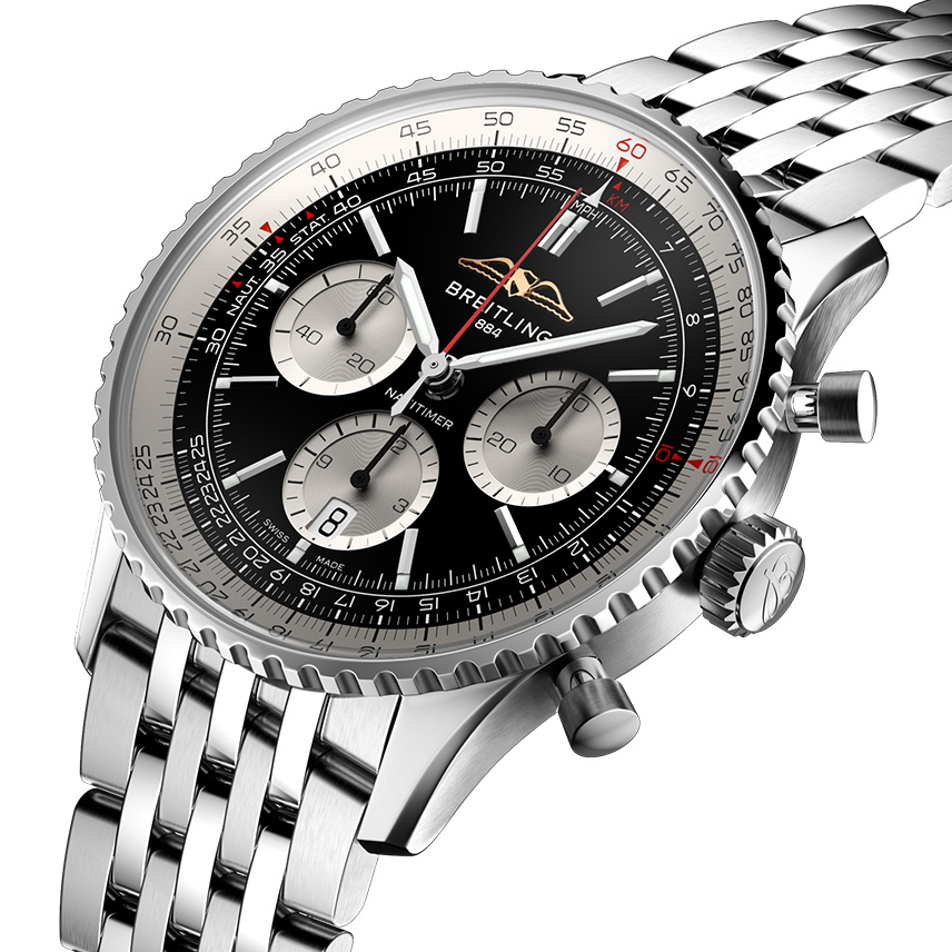 百年靈航空計(jì)時(shí)B01計(jì)時(shí)腕表43（NAVITIMER B01 CHRONOGRAPH 43） 型號(hào)：AB0138211B1A1