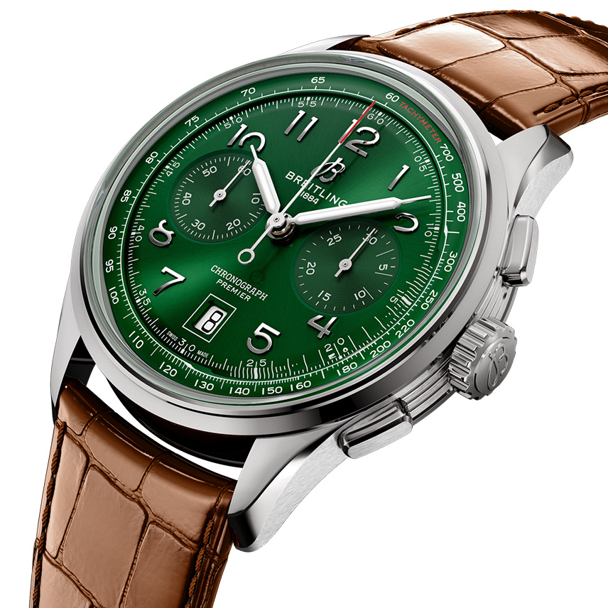 百年靈璞雅B01計時腕表42（PREMIER B01 CHRONOGRAPH 42） 型號：AB0145371L1P1