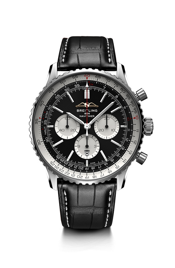 百年靈航空計時B01計時腕表46（NAVITIMER B01 CHRONOGRAPH 46） 型號：AB0137211B1P1