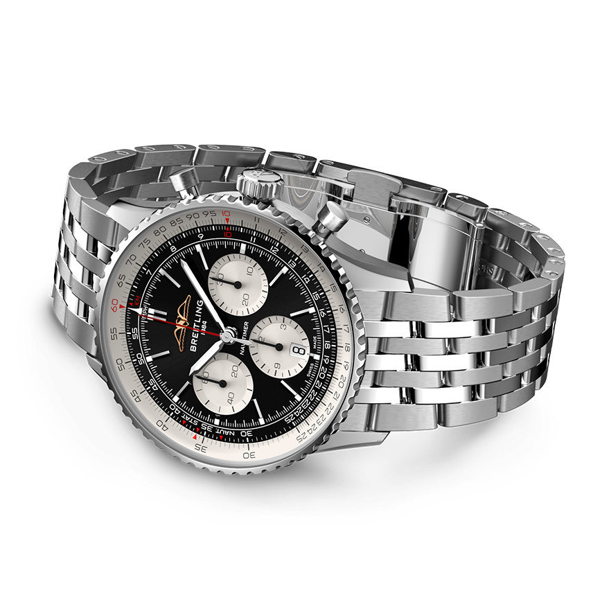 百年靈航空計(jì)時(shí)B01計(jì)時(shí)腕表43（NAVITIMER B01 CHRONOGRAPH 43） 型號(hào)：AB0138211B1A1