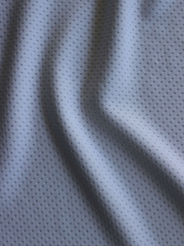 Semi-dull polyester mesh