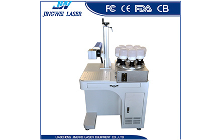 JW laser marking machine on the bulb .mp4