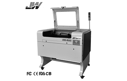 JW-4060 laser cutting machine  for the  coconut .mp4