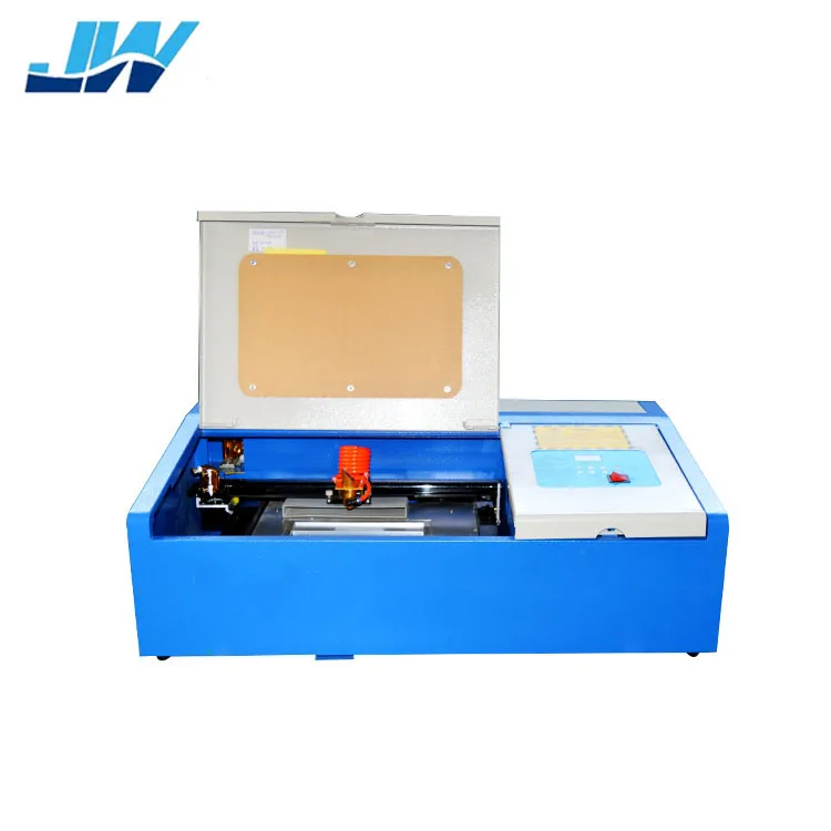 Portable 3020 Mini CO2 Laser Engraving Cutting Machine Cheap Option for Seals on Stone Rubber Wood MDF Paper