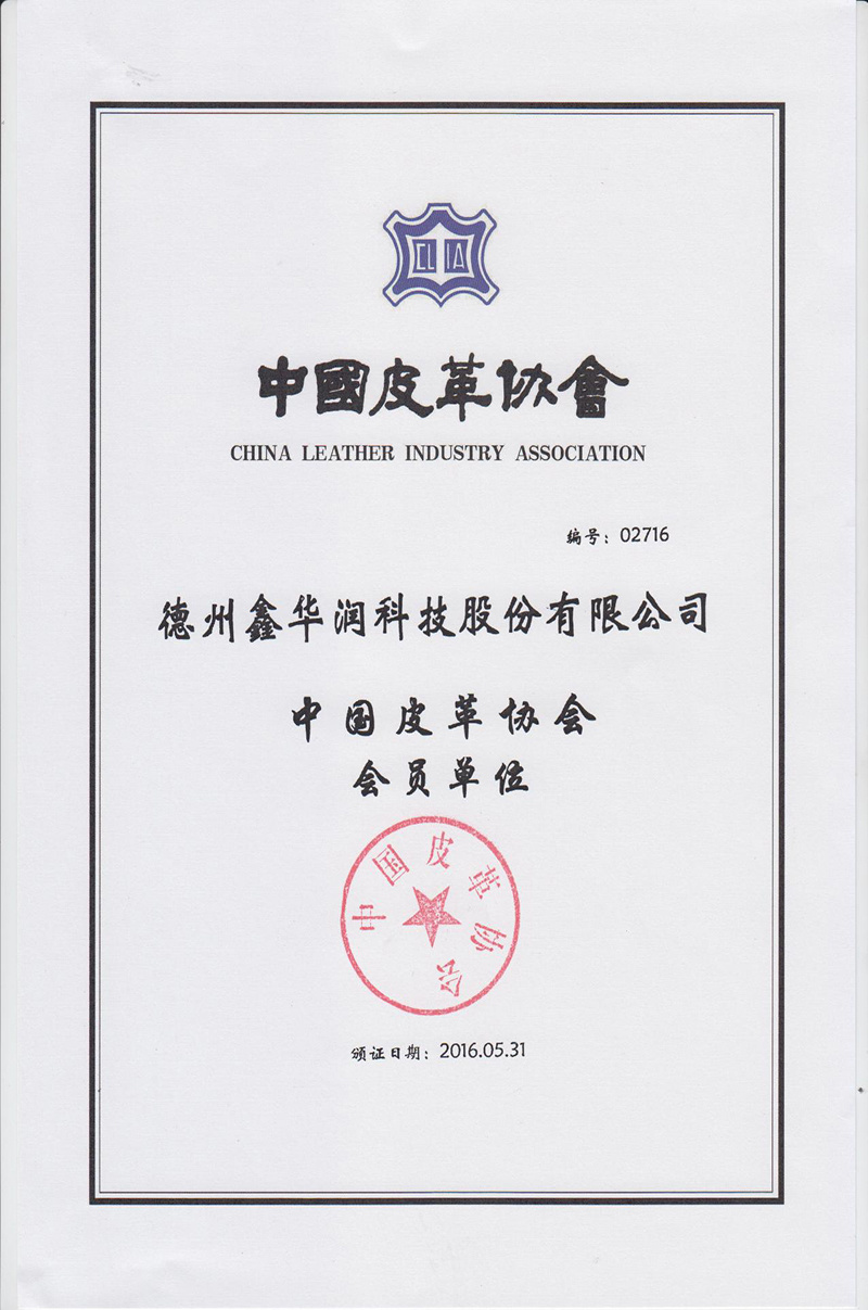 Member of China Leather Association