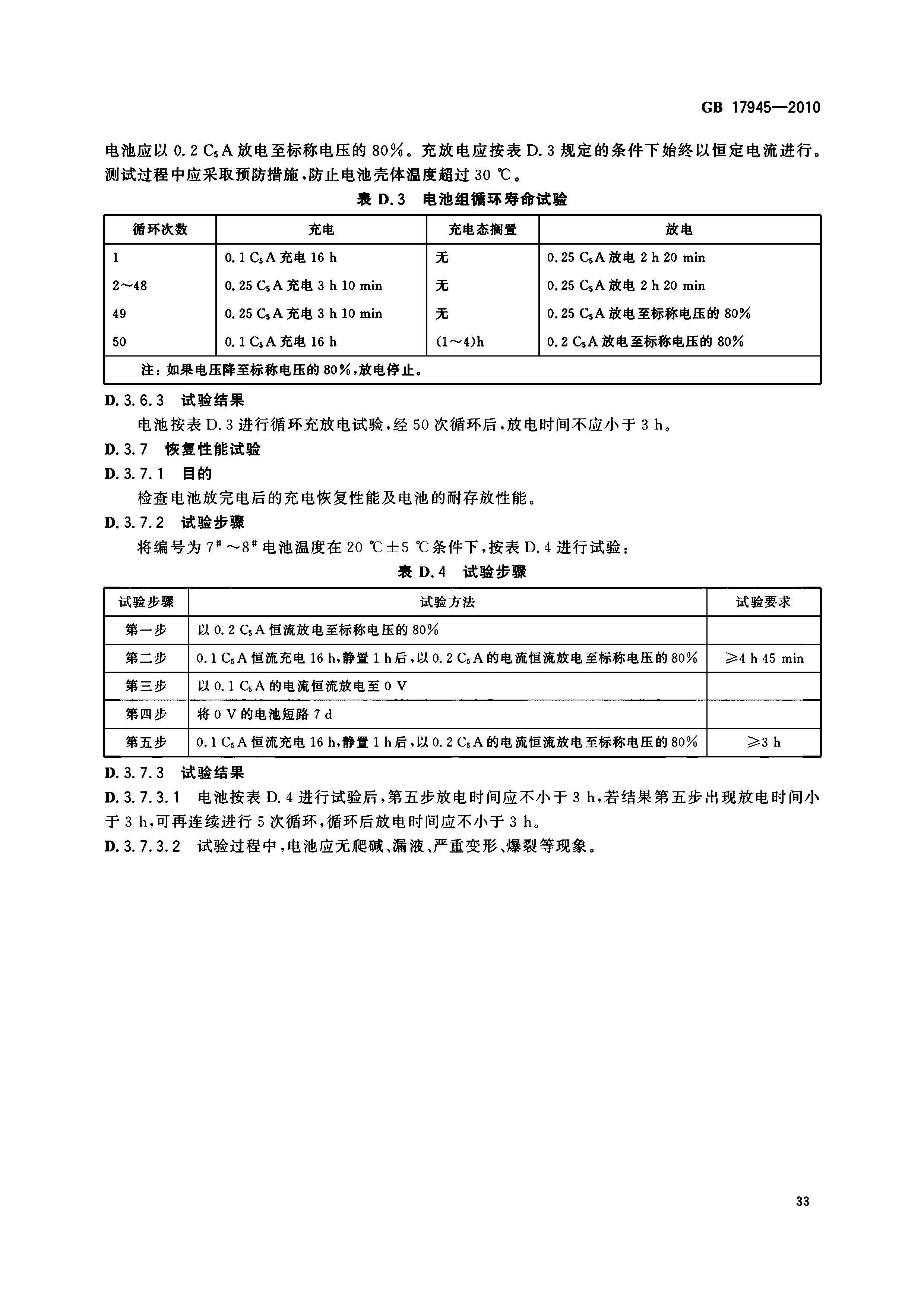 GB17945-2010 应急灯