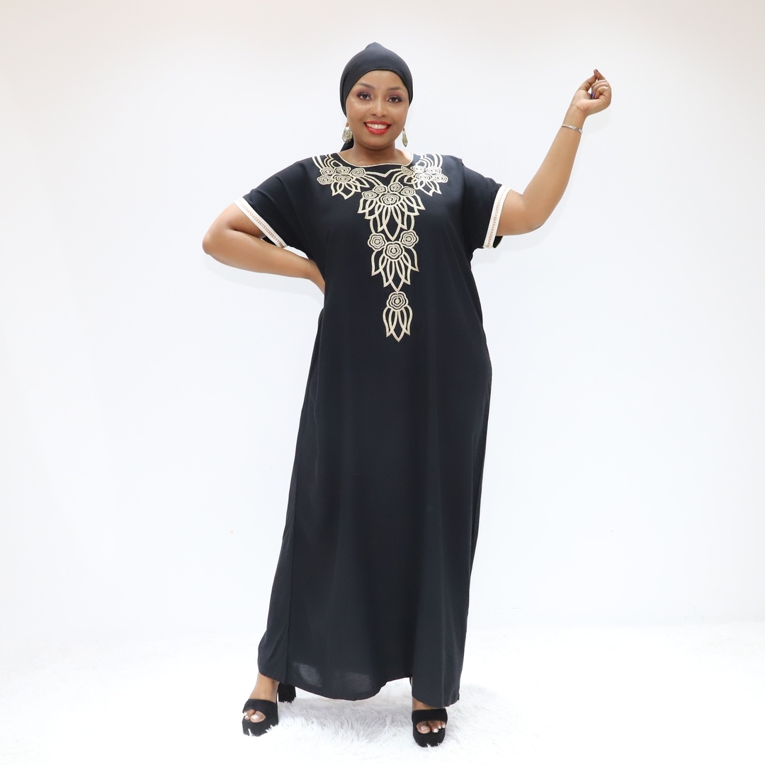 muslim clothing pearl lace abaya sale AY Fashion SGC23856F Tanzania ...