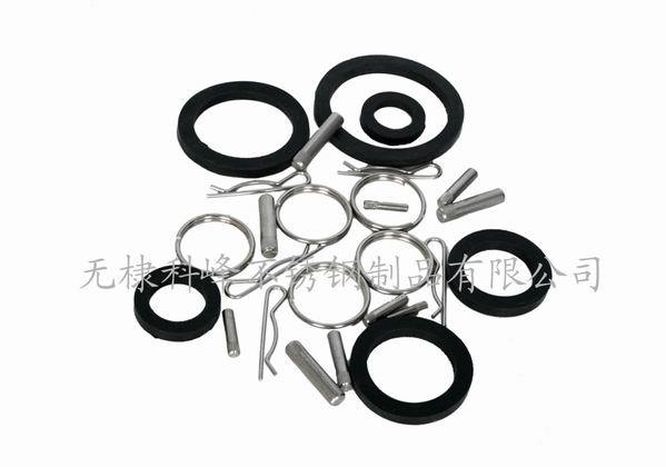 Camlock coupling seals,Ring,Safe-pin and Pin