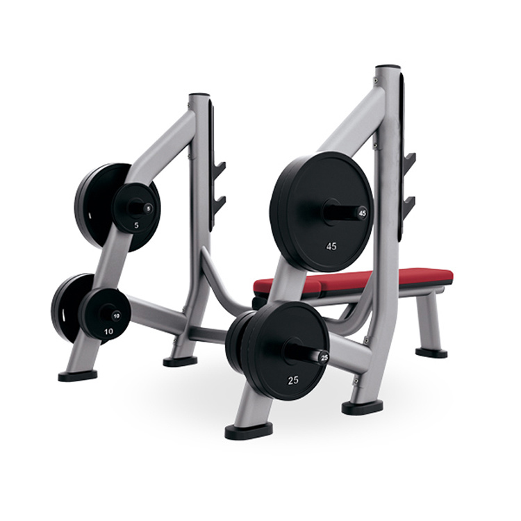 Olympic flat bench with weight storage(excluding plates)