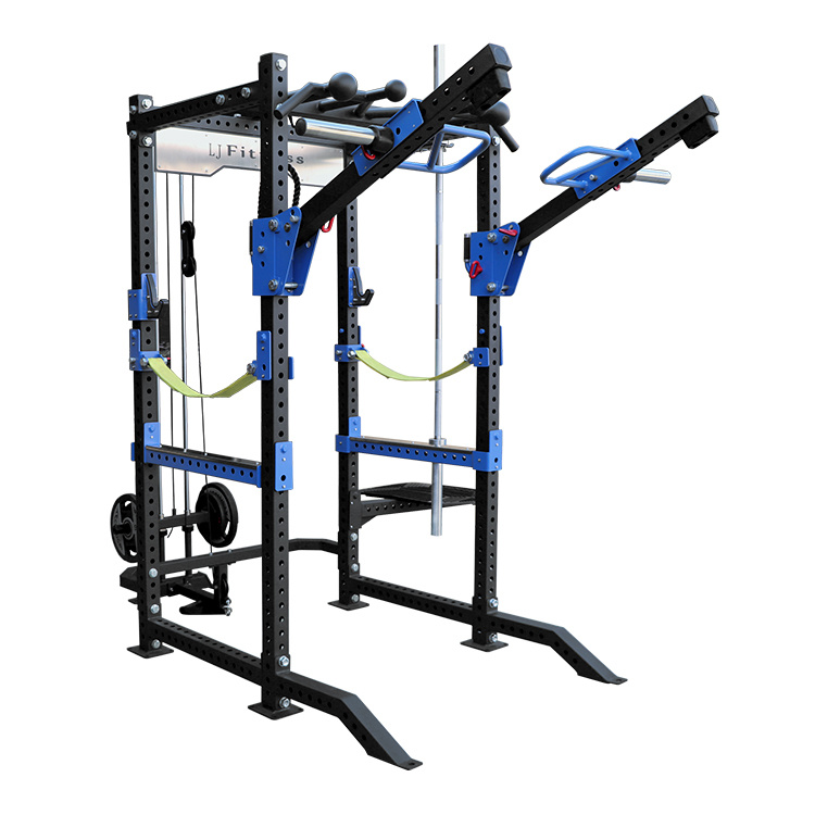 Multi-function squat rack (multi-power rack)