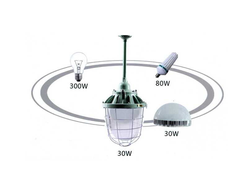 LED Three-proof Lamp GX-FB1-30W