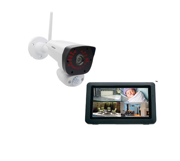 CM794735-1080p wireless security camera with 7“ touchscreen DVR monitor