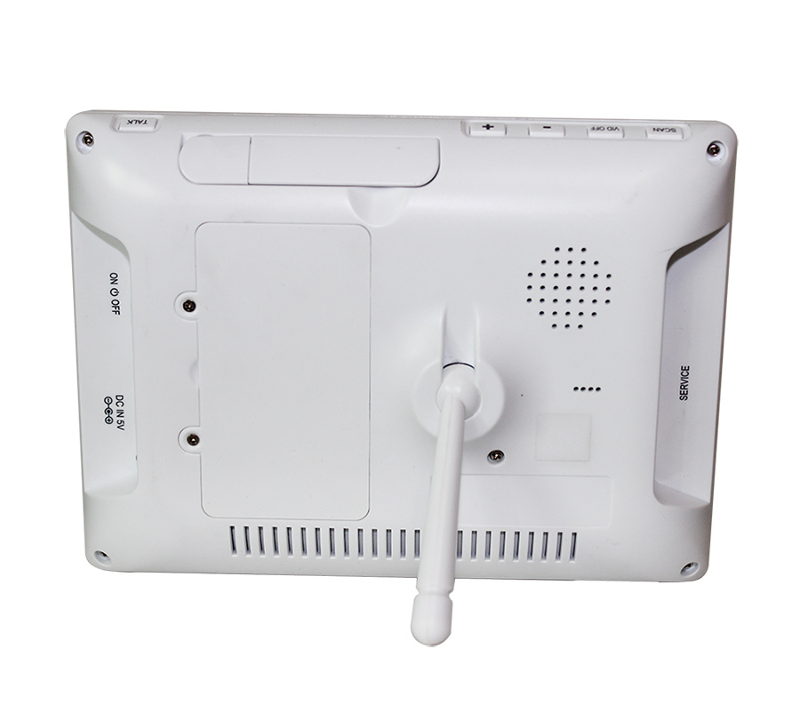 CM532723-720p Pan & tilt camera with 7”, 4 channel baby monitor