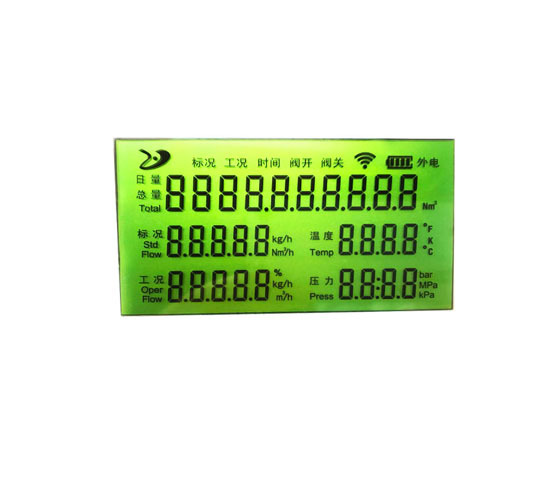 Industrial Instrument LCD Display