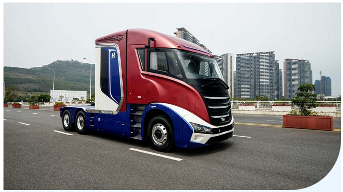 威驰腾汽车向澳大利亚出口147辆氢燃料电池卡车