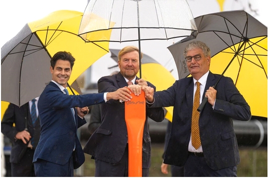 荷兰总长1200公里的氢气管网第一阶段开工建设