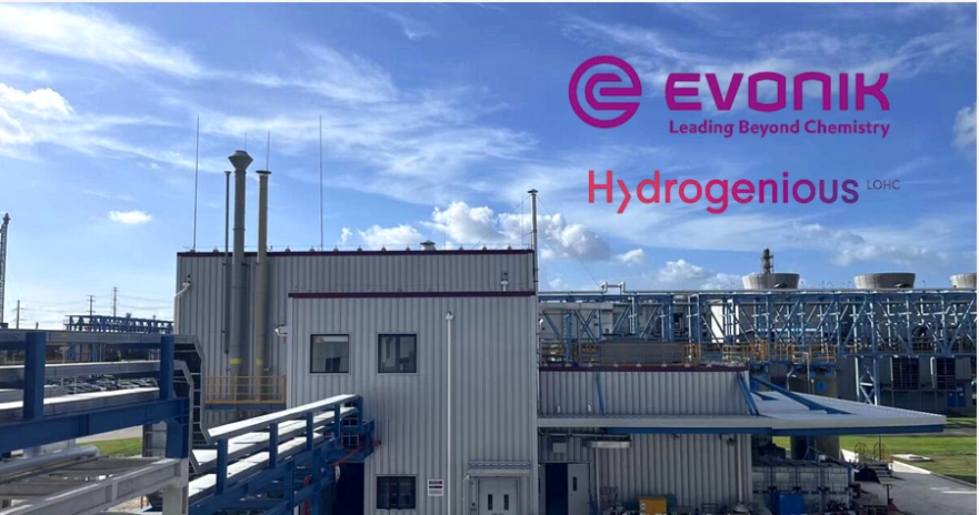 赢创工业Evonik与和Hydrogenious合作研发贵金属催化剂