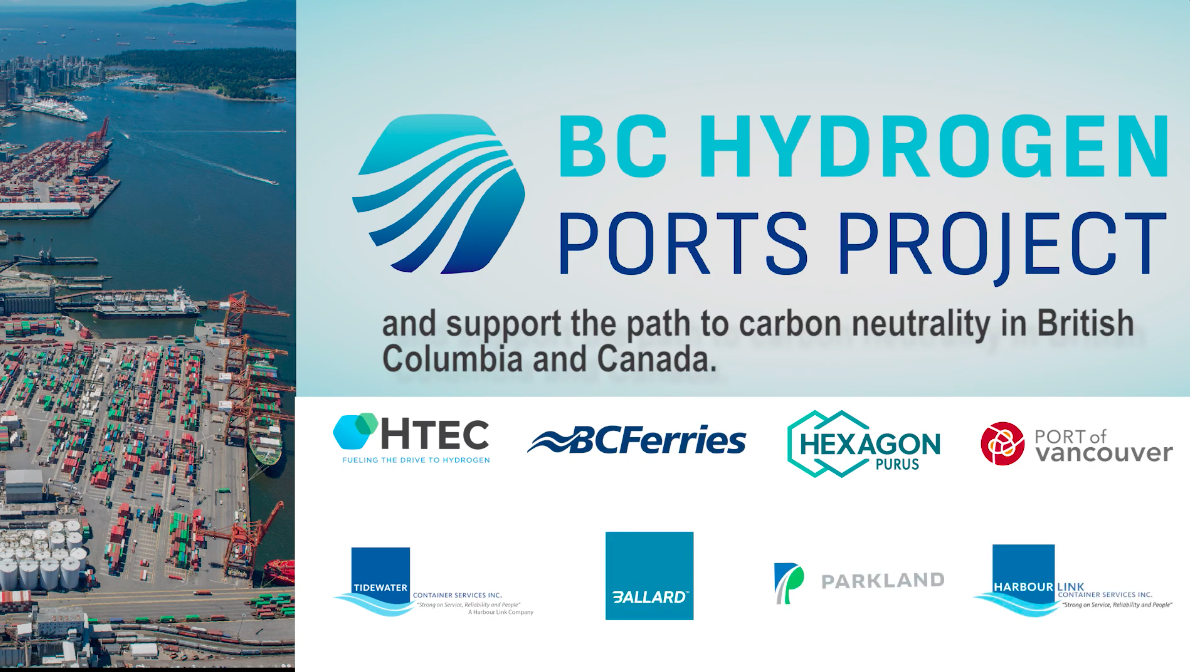 氢能将助力BC省港口清洁运输