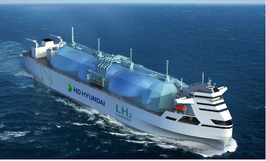 韩国造船和海洋工程公司HD KSOE液氢船系统通过DNV概念认可AIP