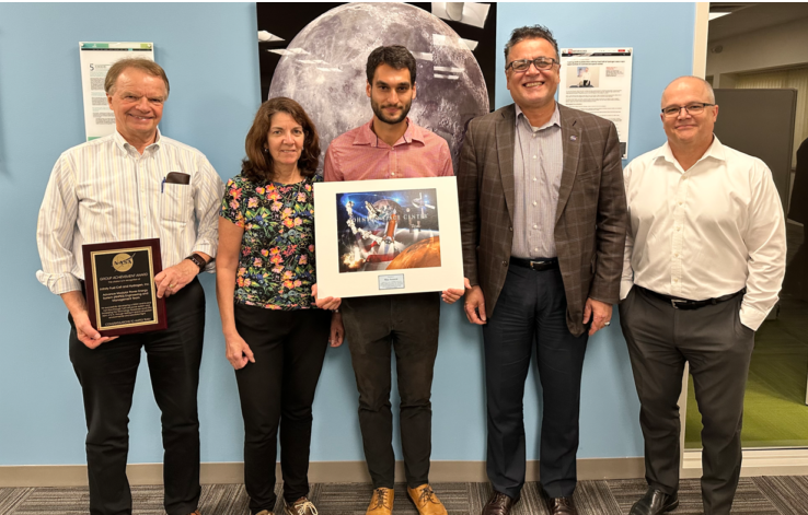 Infinity Fuel Cell and Hydrogen, Inc – AMPES Tipping-Point Team Receives NASA Award of Recognition