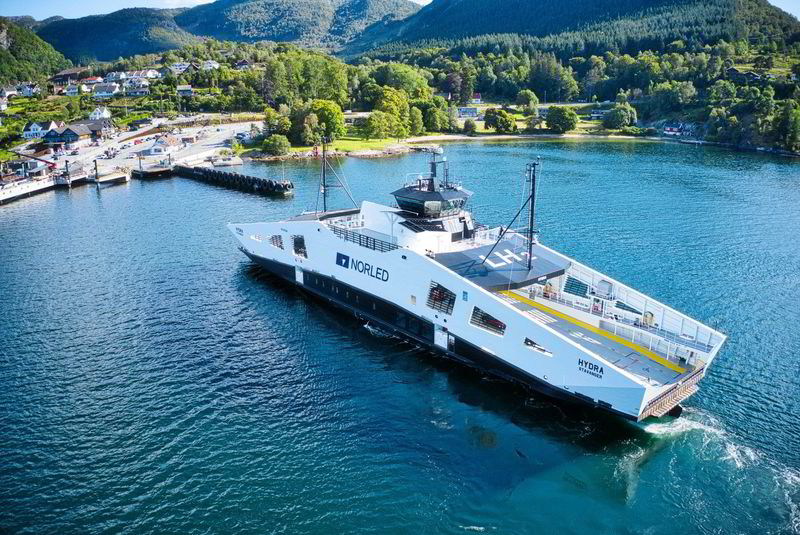World’s first hydrogen ferry gears up for operation this spring, but will it be in Norway or the US?