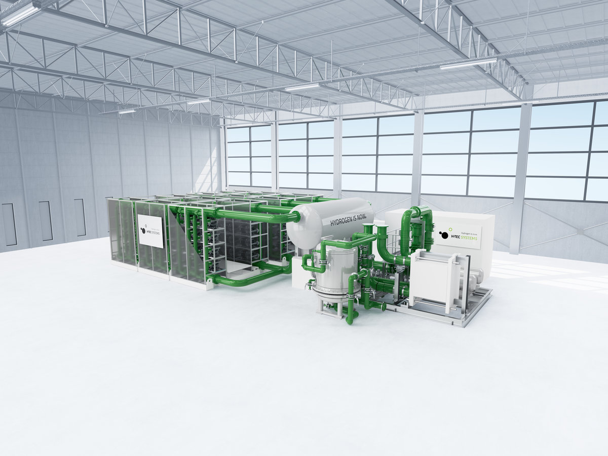 H-TEC SYSTEMS Presents a Modular Hydrogen Electrolyzer for Large-scale Projects of 10 MW Upwards