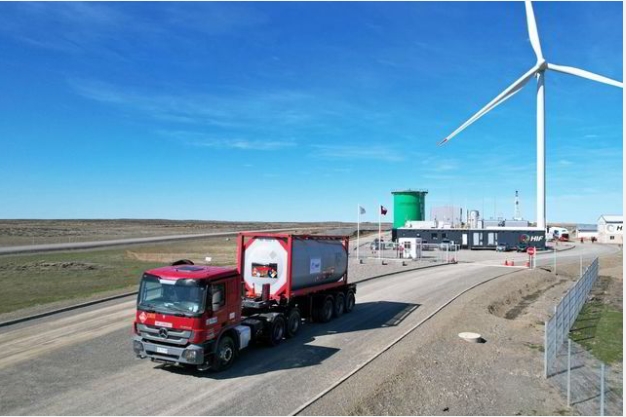 First commercial shipment of green hydrogen-based e-fuel headed from Chile to the UK