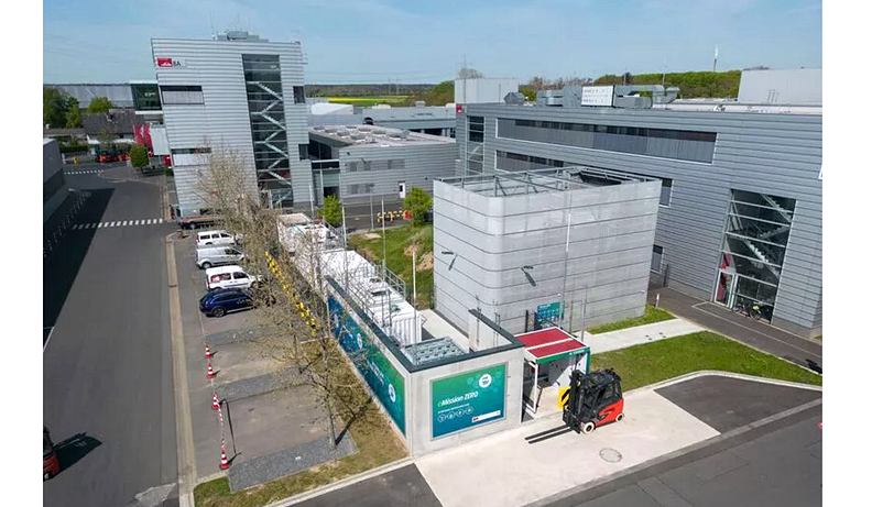 Linde Material Handling Commits to Sustainability, Producing Green Hydrogen for Its 21 Forklift Truck Operations