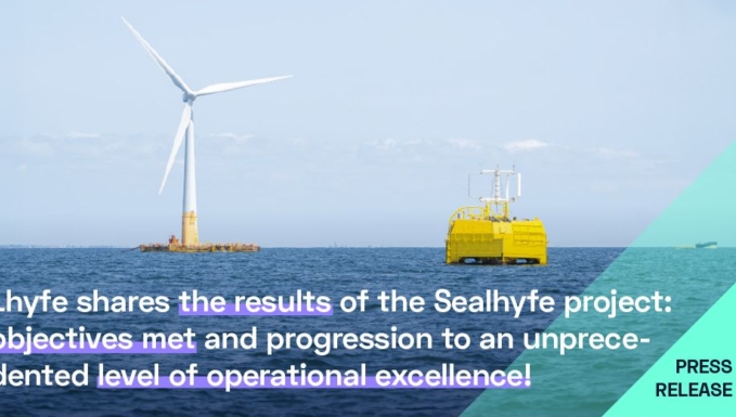 Lhyfe reviews the results of the Sealhyfe project, the world’s first offshore hydrogen production pilot: objectives met and progression to an unprecedented level of operational excellence